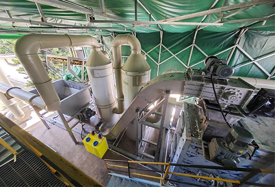 深圳某水處理廠(chǎng)刮板輸送機(jī)、物料提升機(jī)、污泥料倉(cāng)項(xiàng)目